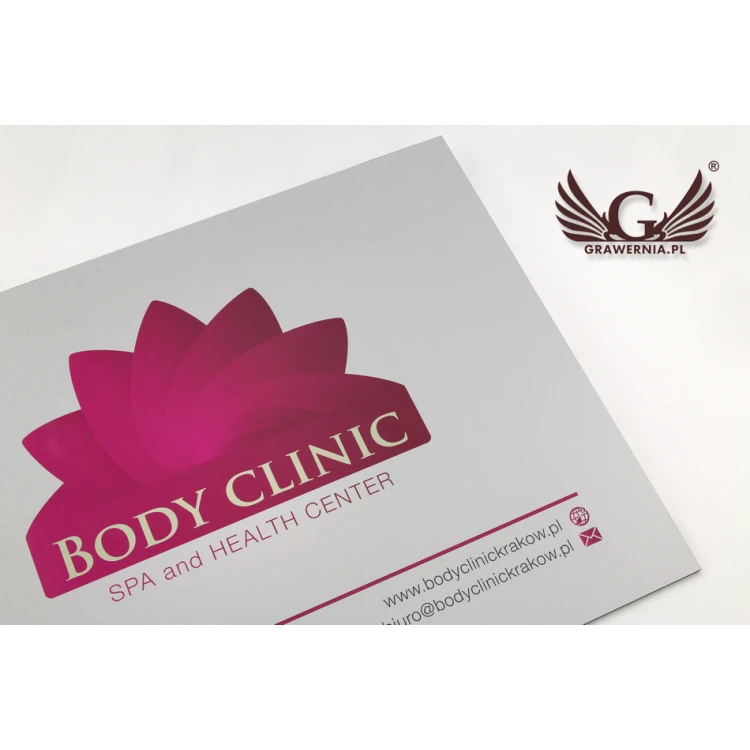 Firmenschild - Größe 400x300mm - DIBOND MATT 3mm - UV-Druck - SZUV011