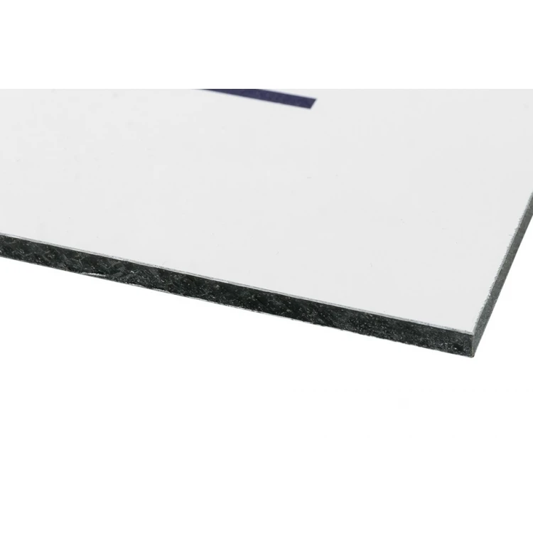 Informationschild DIBOND MATT weiß 3mm - UV-Druck - Abm. 800x550mm - SZUV027
