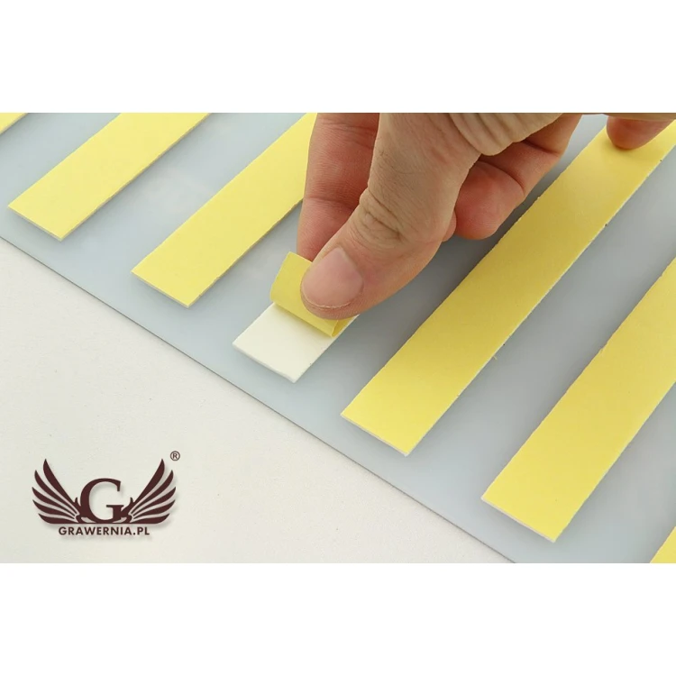 FARBIGES SCHILD - FROSTED PLEXI Stärke 3mm - Abmessungen 410x210mm - UV-DRUCK - SZUV008