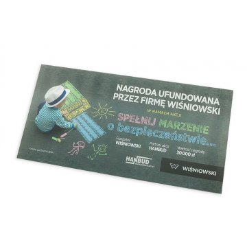 FARBIGES SCHILD - FROSTED PLEXI Stärke 3mm - Abmessungen 410x210mm - UV-DRUCK - SZUV008