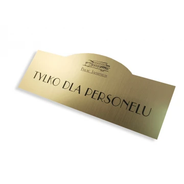 Türschild - SZ001 - Abmessungen 290x115mm