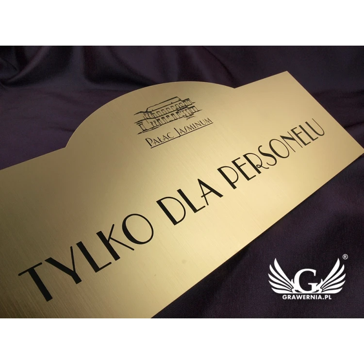 Türschild - SZ001 - Abmessungen 290x115mm