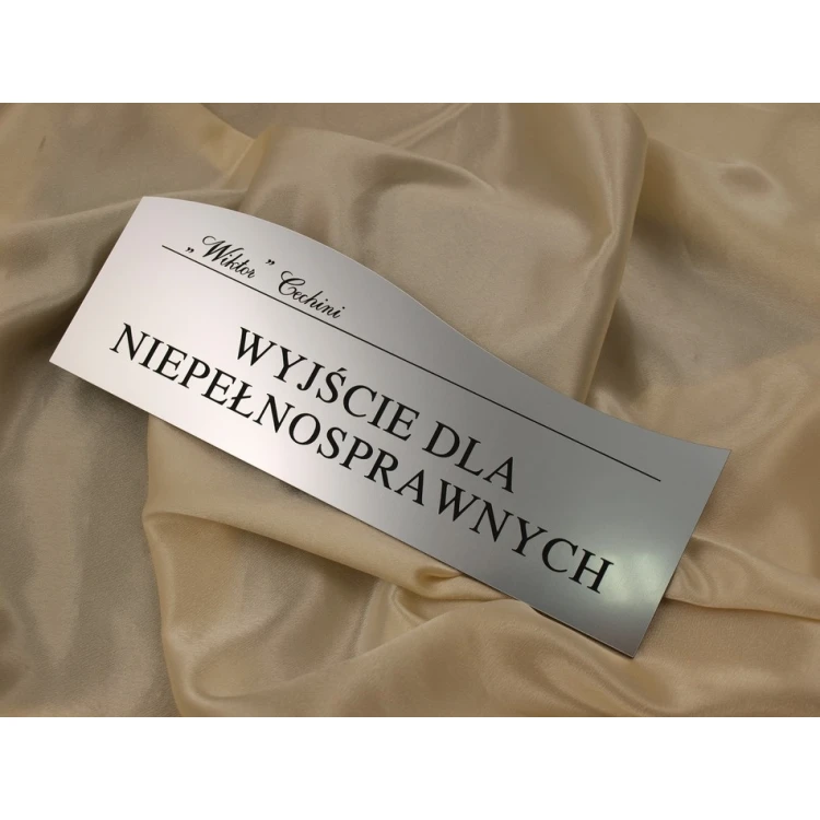 Türschild - SZ006 - Abm. 280x100mm