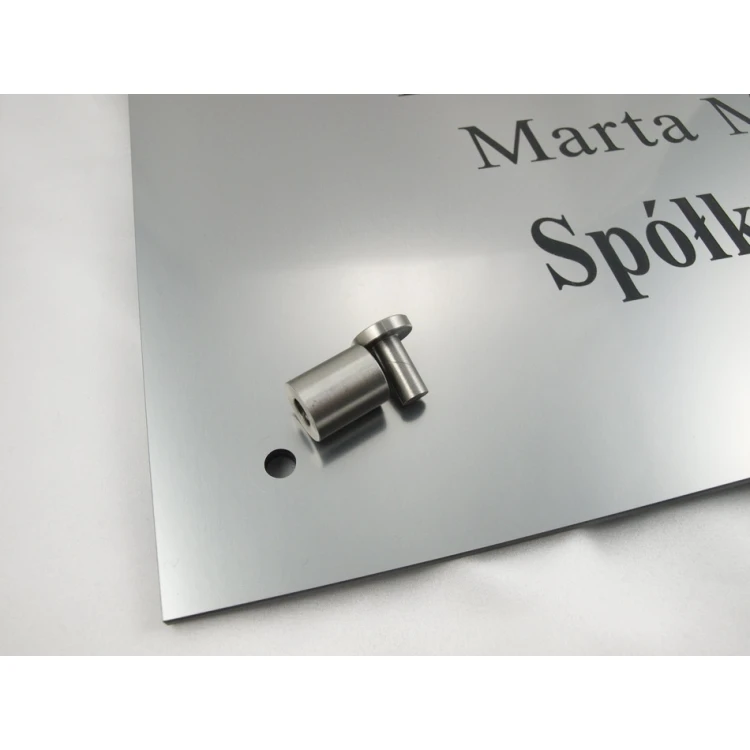NOTARSCHILD - Hauptdoppelnachname Schild für eine Zivilgesellschaft - SZ025 - Größe 50x40cm