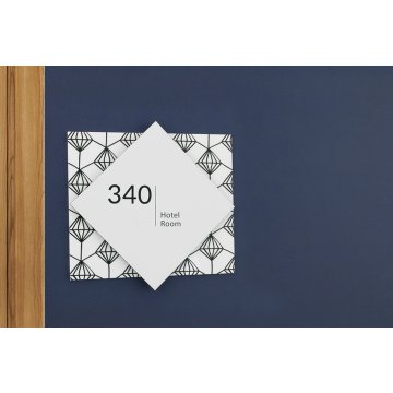 Türschild - Abmessungen 170x144mm - SPD002