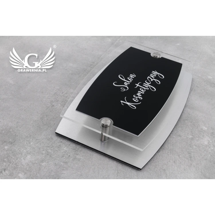 Türschild mit Firmenname - Größe 210x140mm - SPD014