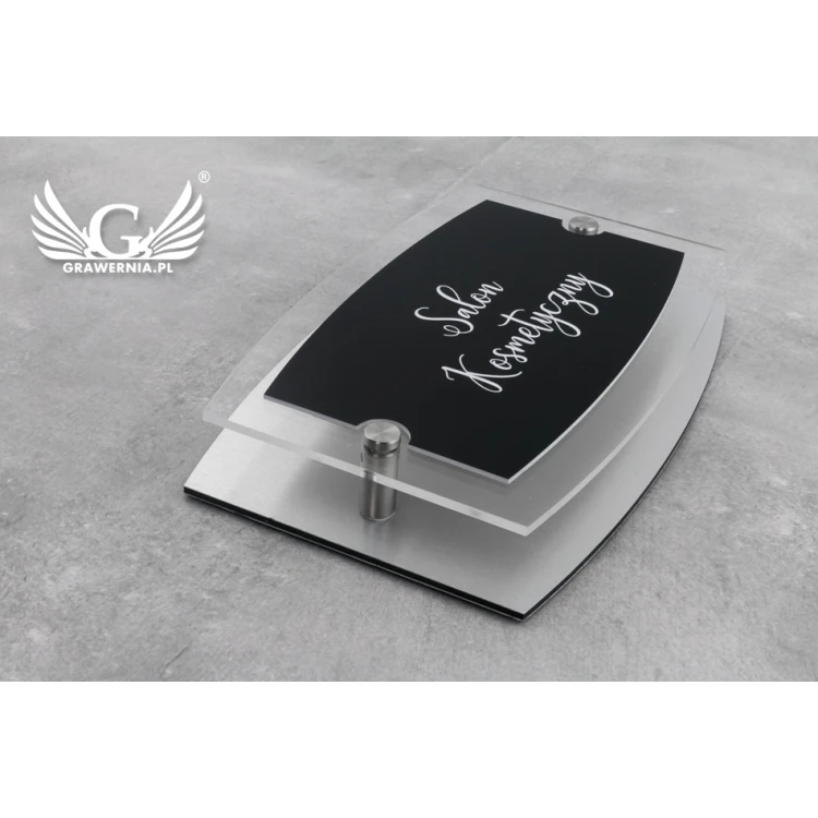 Türschild mit Firmenname - Größe 210x140mm - SPD014