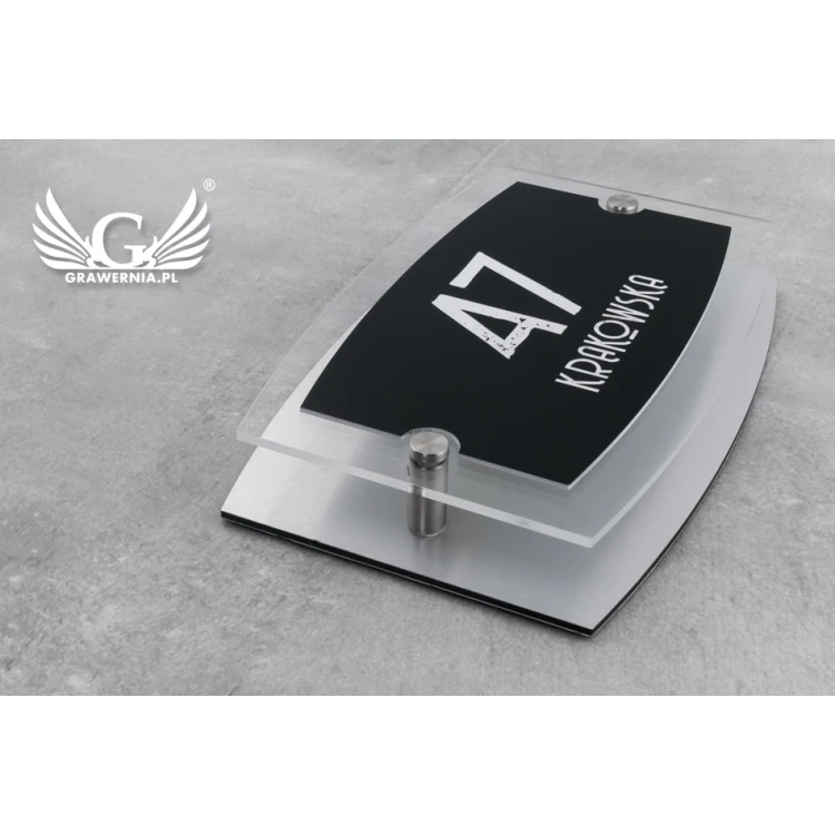 Türschild mit Raumnummer - Größe 210x140mm - SPD015