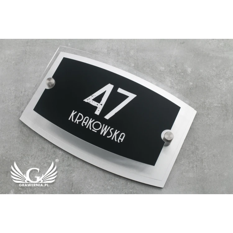 Türschild mit Raumnummer - Größe 210x140mm - SPD015