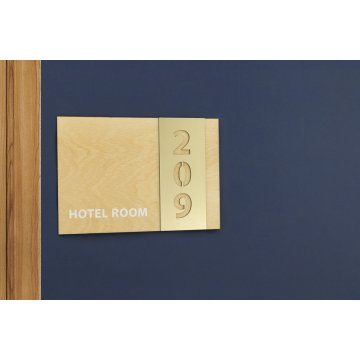 Türschild - Abmessungen 220x152mm - SPD012