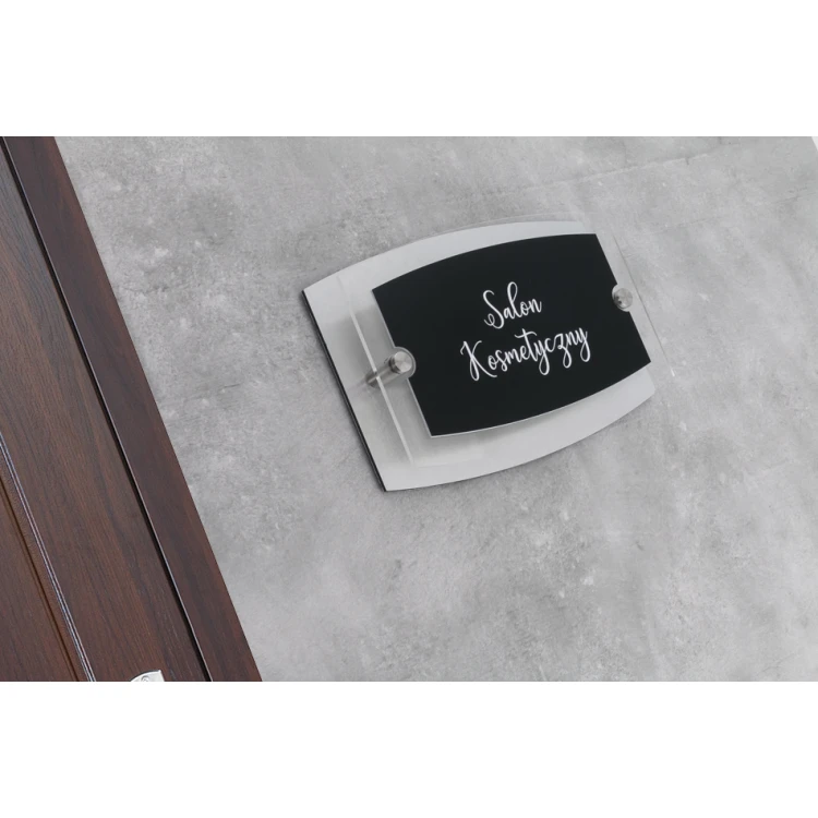 Türschild mit Firmenname - Größe 210x140mm - SPD014