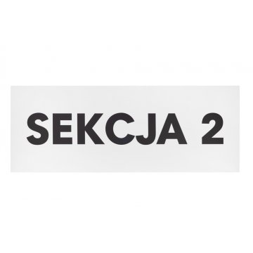 Schild mit beliebigem Text - Größe 800x300mm - PVC - UV-Druck - SZUV034