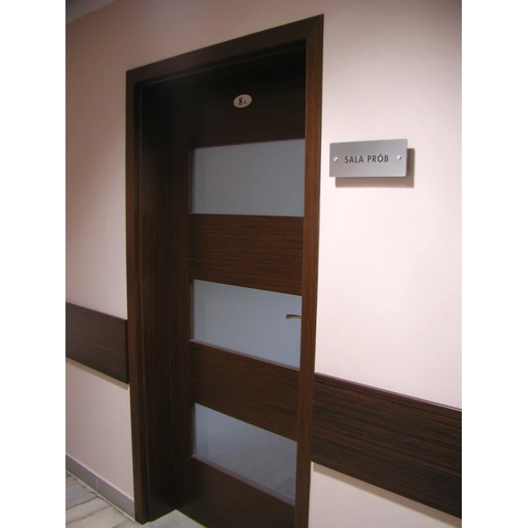 SCHILD mit ABSTANDSHALTERN - Größe 250x100mm