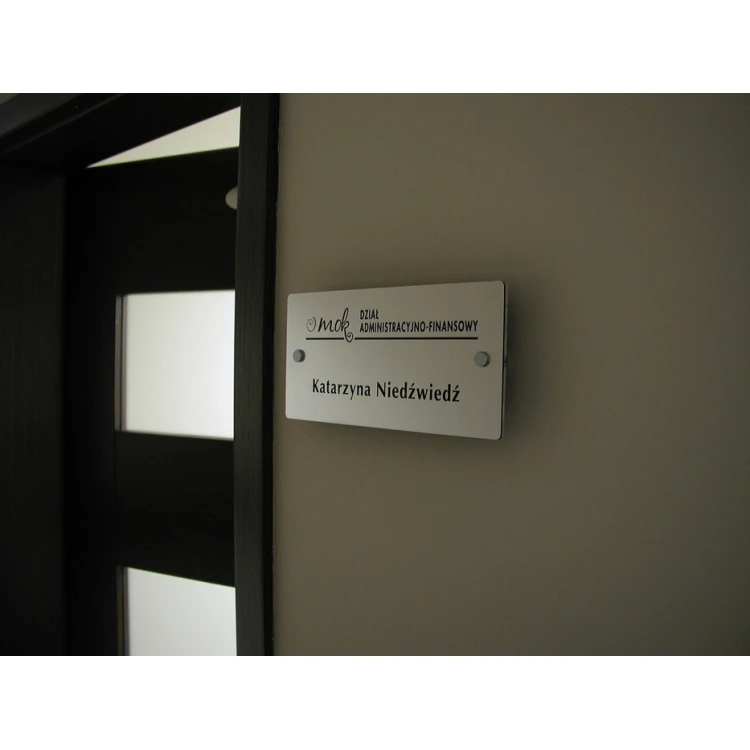 SCHILD mit ABSTANDSHALTERN - Größe 250x120mm