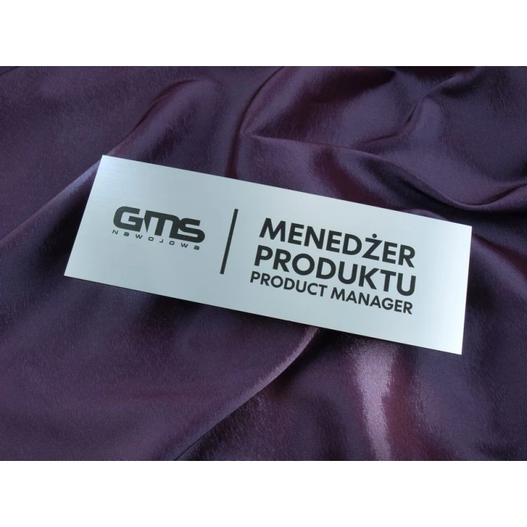 Schilder für Unternehmen, Büro, Hotel - SZ052 - Abmessungen 230x80mm