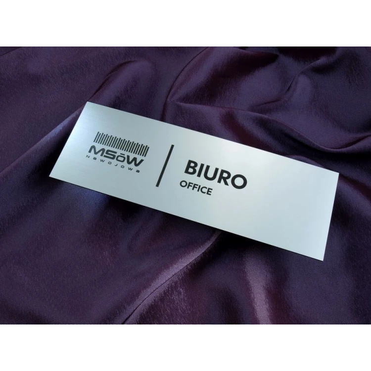 Schilder für Unternehmen, Büro, Hotel - SZ052 - Abmessungen 230x80mm