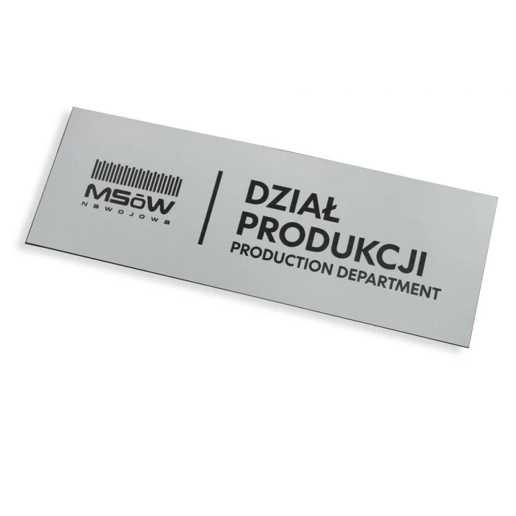 Schilder für Unternehmen, Büro, Hotel - SZ052 - Abmessungen 230x80mm