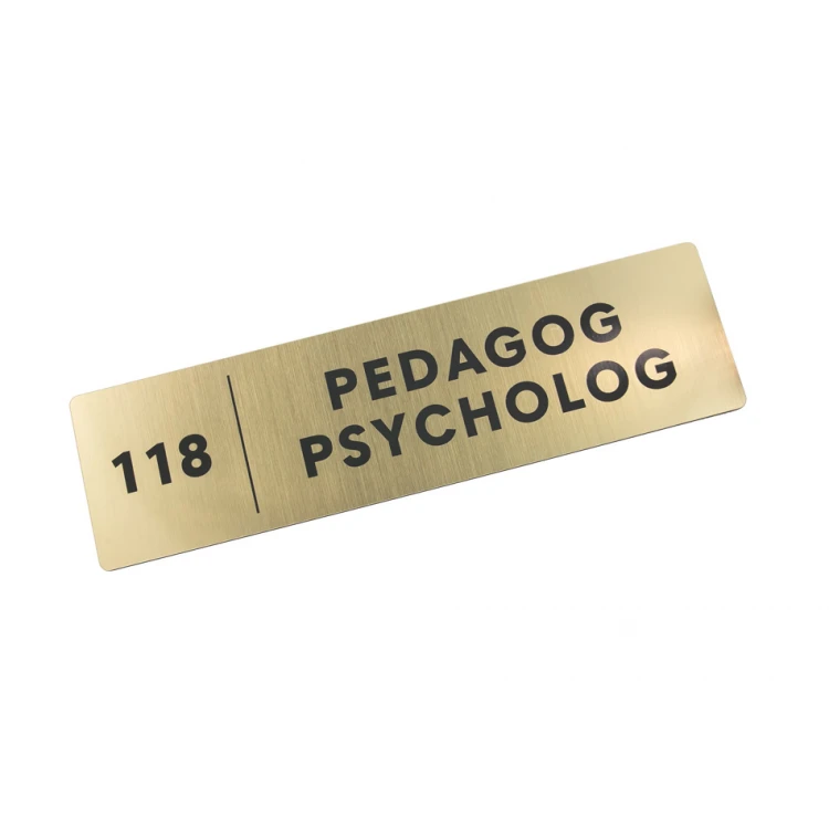 Schilder für Schule, Büro, Hotel - SZ138 - Größe 290x80mm