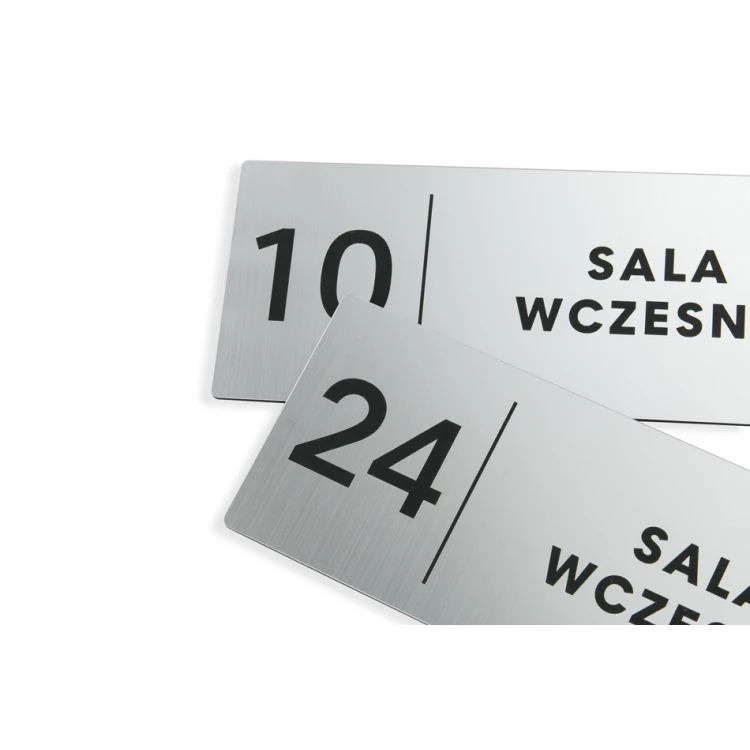 Schilder für Schule, Büro, Hotel - SZ138 - Größe 290x80mm