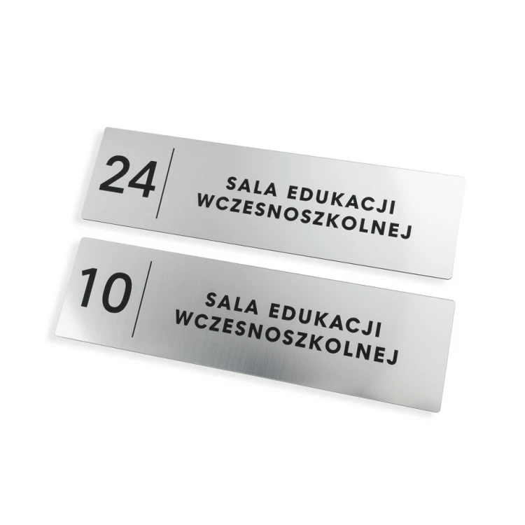 Schilder für Schule, Büro, Hotel - SZ138 - Größe 290x80mm