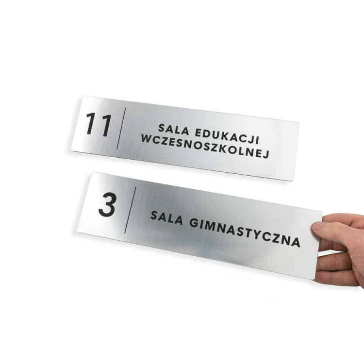 Schilder für Schule, Büro, Hotel - SZ138 - Größe 290x80mm