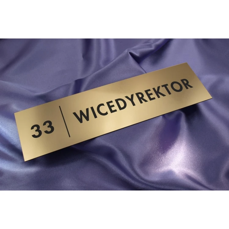 Schilder für Schule und Büro - 29x8cm - rechteckige Ecken