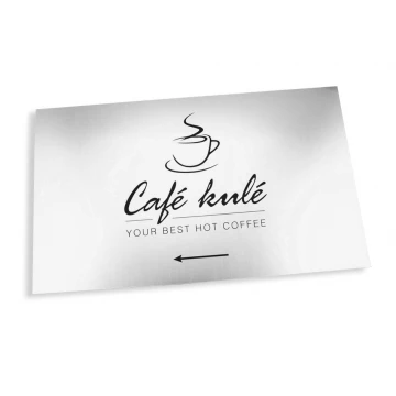 Schilder mit Logo - 50x30cm
