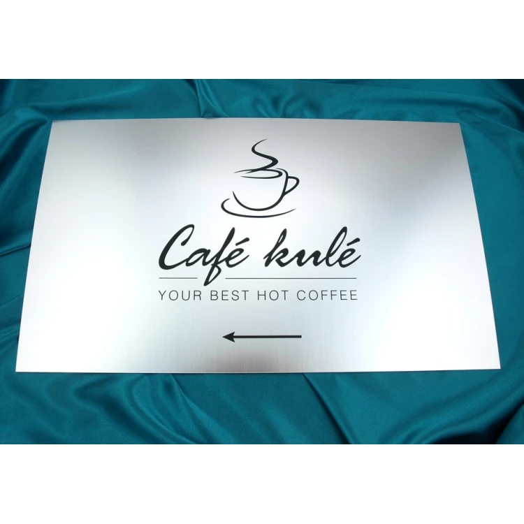 Schilder mit Logo - 50x30cm