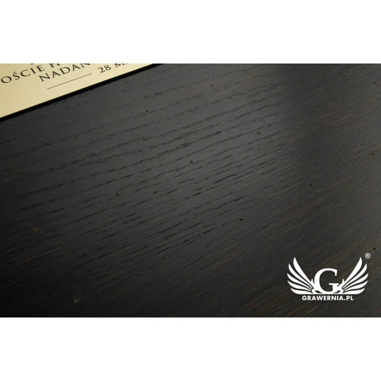 TAFEL ZUM EINSCHLAGEN VON STANDARDFÄHNCHENNÄGELN - DUNKEL - Abm. 430x320mm - TAB054