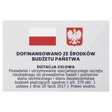 Staatliche Fördertafel - geschäumtes PVC - Abmessungen 600x400 mm - TAB664