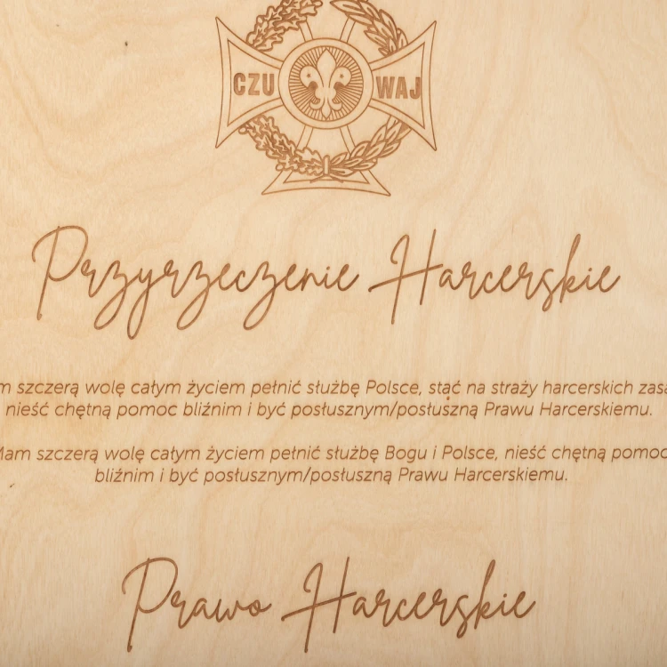 Lasergraviertes Holzbrett - Maße. 600x400mm - TAB485