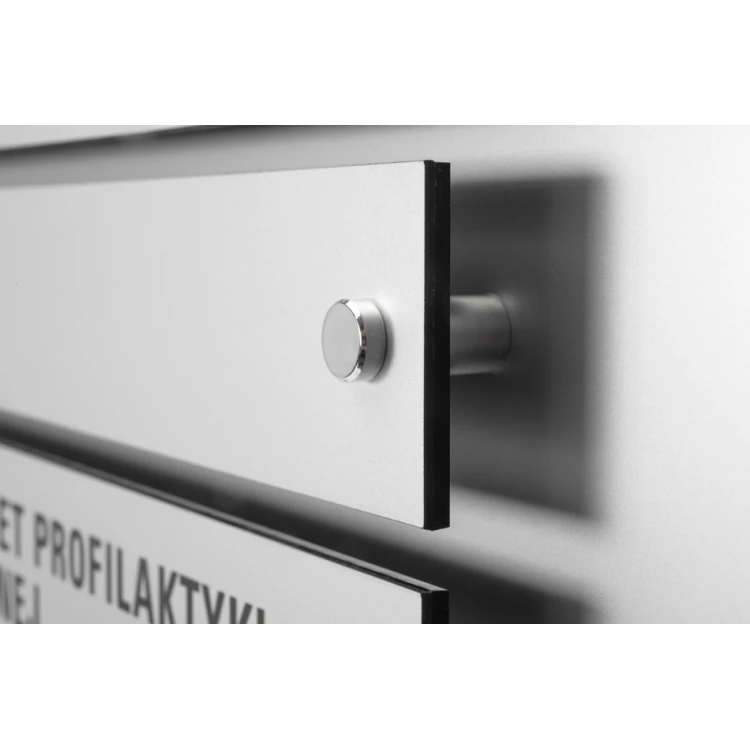 Informationsbrett mit Braille-Alphabet - lasergraviert - Maße: 1000x600mm - TAB342