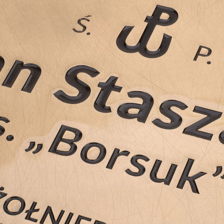 Gedenktafel mit Foto - gebürstetes und lackiertes Messing - Abm. 300x210mm - TAB556 WARTEN AUF ZUSTIMMUNG Fragen Sie Dorota