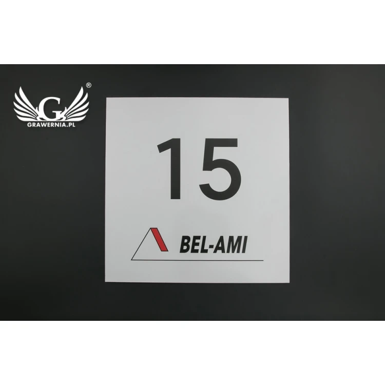 DIBOND MAT Silberplatte 3mm - UV-Druck - Abm. 200x200mm - SZUV015