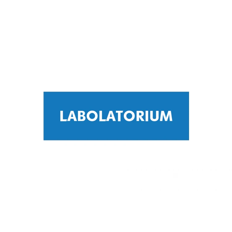 Laborschild, Sterilisator - Abm. 210x70mm - PVC - UV-Druck - TAB167