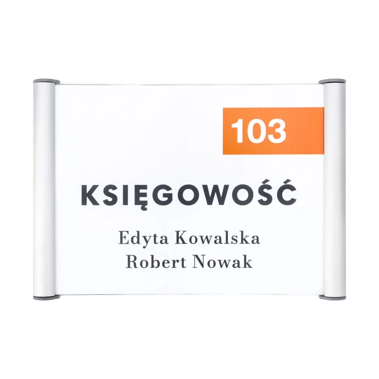 Informationsschild für Wand oder Tür - Abmessungen 150x220mm - TAB583