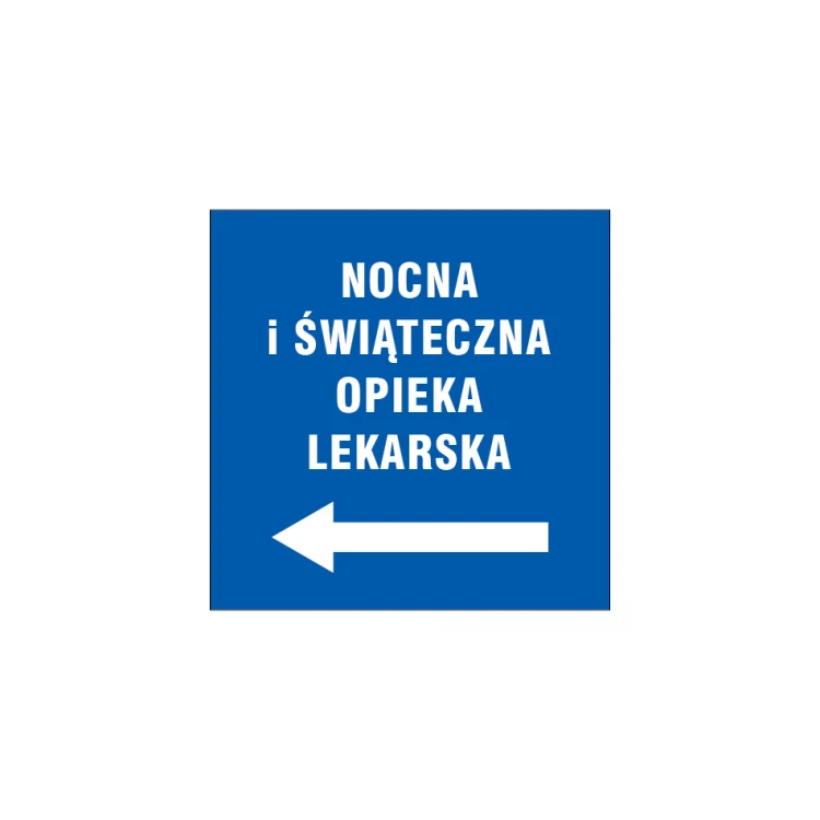 Informationsplatte mit beliebigem Text - Abm. 280x280mm - PVC - farbiger UV-Druck - TME009