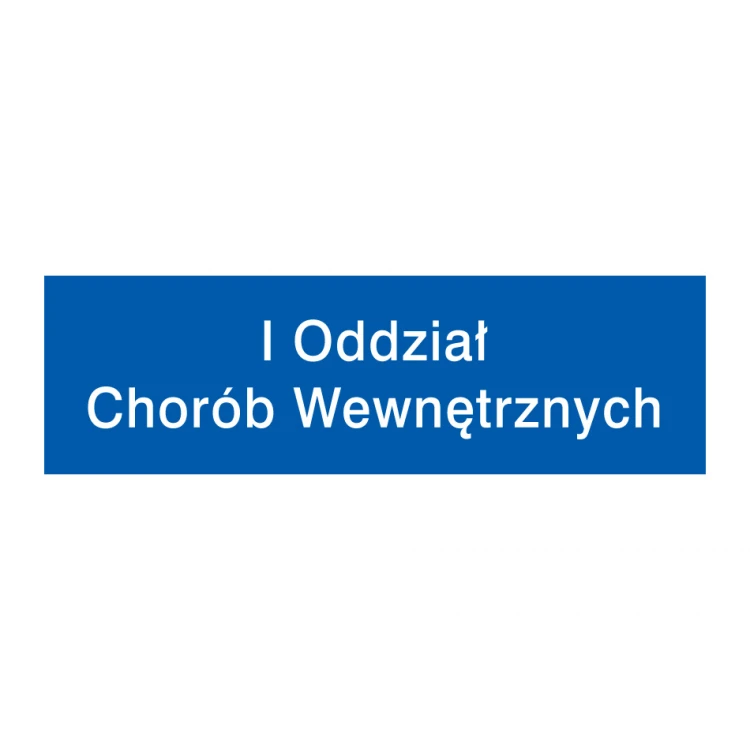 Informationsplatte mit beliebigem Text - Abm. 400x120mm - PVC - farbiger UV-Druck - TME011
