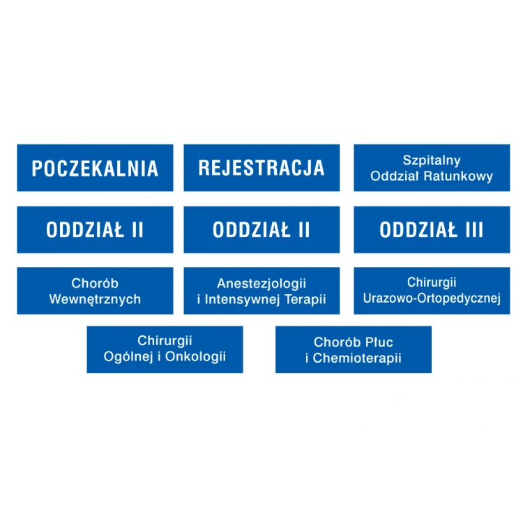 Informationsplatte mit beliebigem Text - Abm. 400x120mm - PVC - farbiger UV-Druck - TME011