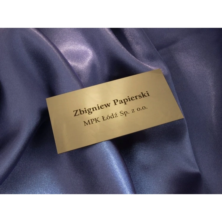 Messingplatte mit beliebigem Text - M009 - Abmessungen 80x40mm