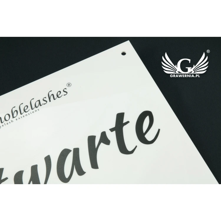 Türschild offen/geschlossen - Abmessungen: 317x224mm - farbiger UV-Druck - TAB059