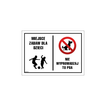 Warnschild Spielplatz für Kinder - Größe 250x350mm - PVC - farbiger UV-Druck - TAB145