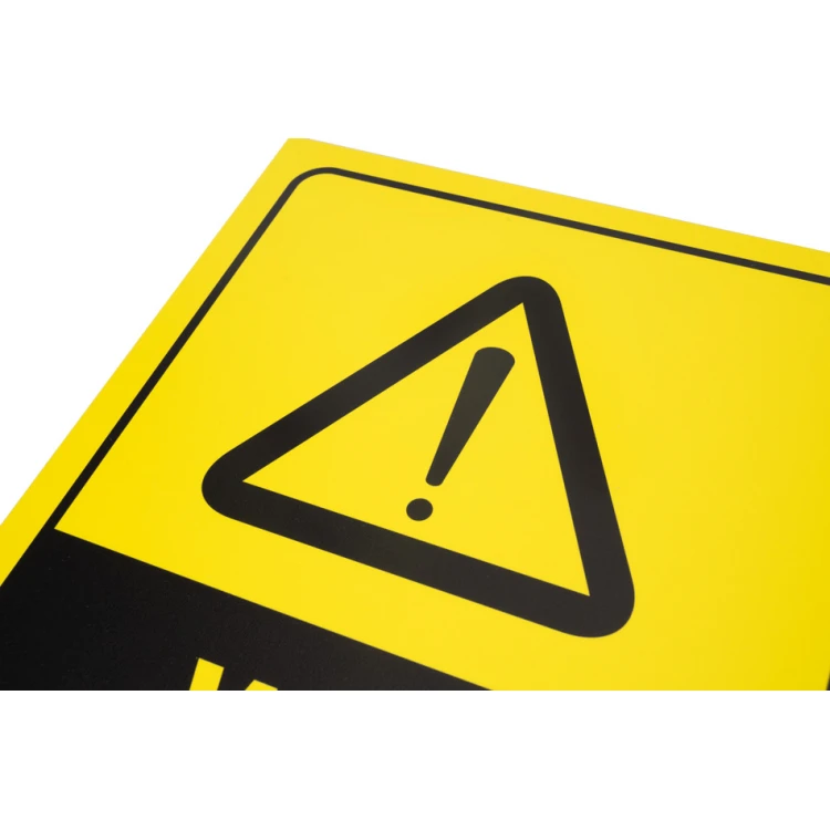 Warnschild Achtung automatisches Tor - Abm. 700x300mm - PVC - farbiger UV-Druck - TAB157