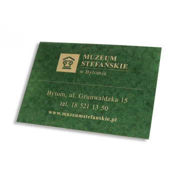 Dekorative Plakette - grüner Marmor - Abm. 297x210mm (Format A4)