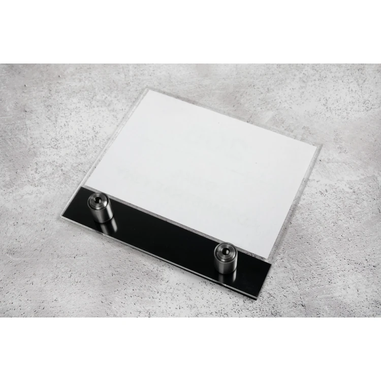 Akryltafel für austauschbares A6 Blatt - 148x105mm - SPD029