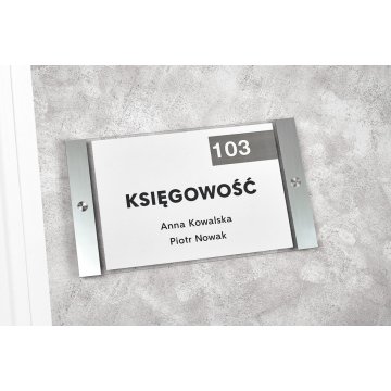 Akryltafel für austauschbares A4-Blatt - 297x210mm - SPD034
