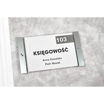 Akryltafel für austauschbares A4-Blatt - 297x210mm - SPD034