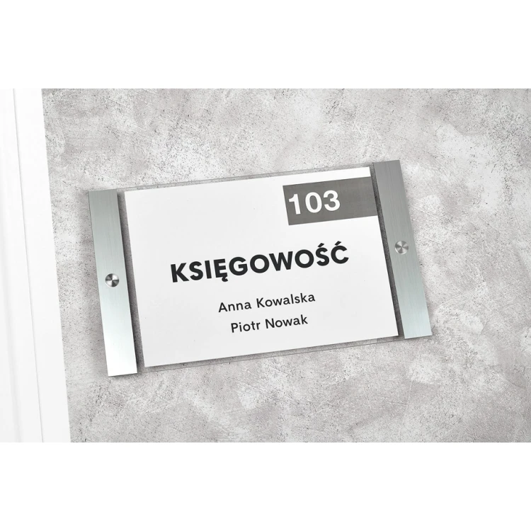 Akryltafel für austauschbares A4-Blatt - 297x210mm - SPD034
