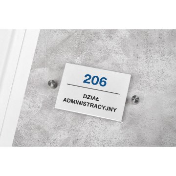 Akryltafel für austauschbares A6 Blatt - 148x105mm - SPD035