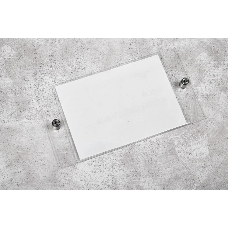 Akryltafel für austauschbares A5 Blatt - 210x148mm - SPD036